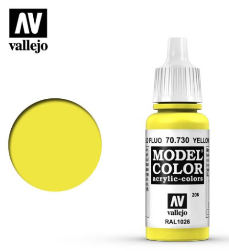 Yellow Fluorescent Vallejo Model Color | Gamer Loot