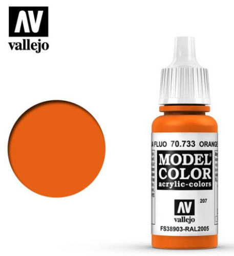 Orange Fluorescent Vallejo Model Color | Gamer Loot
