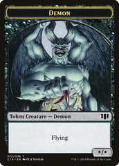 Demon (012/036) // Zombie (016/036) Double-sided Token [Commander 2014 Tokens] | Gamer Loot