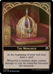 The Monarch // Shapeshifter Double-Sided Token [March of the Machine Commander Tokens] | Gamer Loot