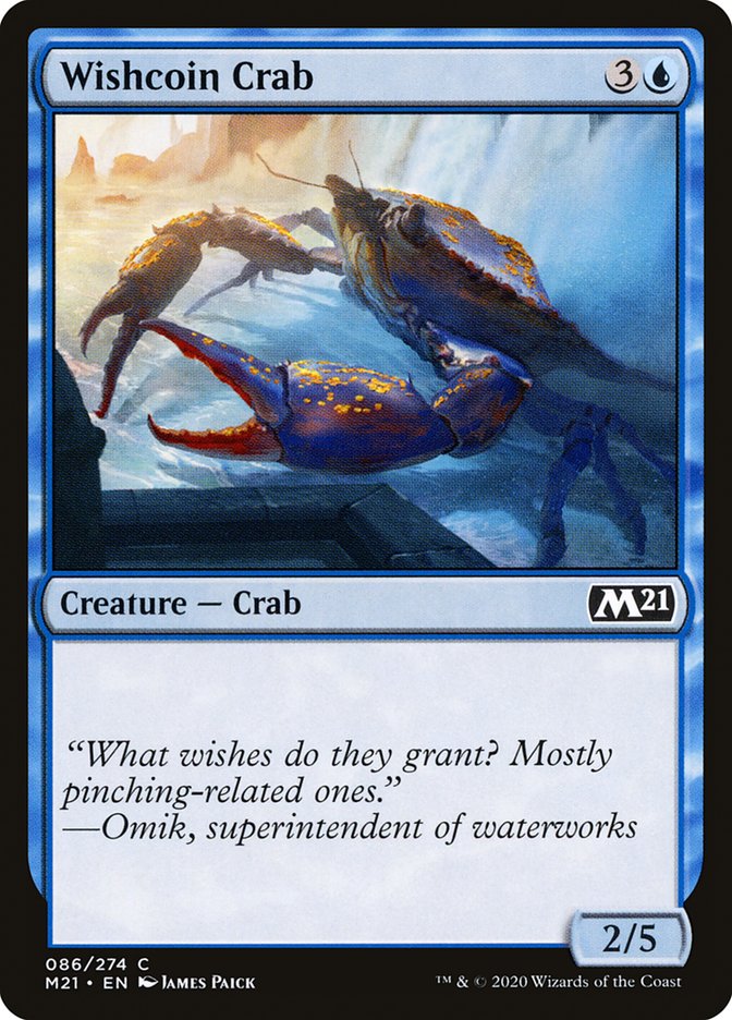 Wishcoin Crab [Core Set 2021] | Gamer Loot