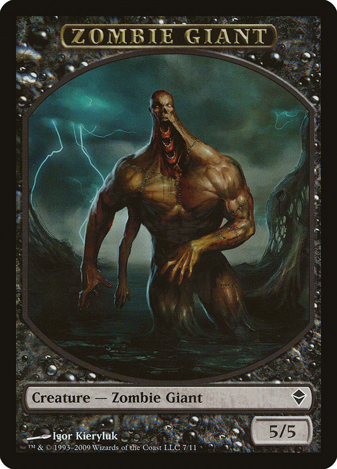 Zombie Giant [Zendikar Tokens] | Gamer Loot