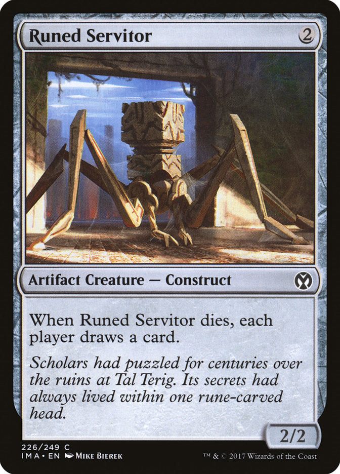 Runed Servitor [Iconic Masters] | Gamer Loot