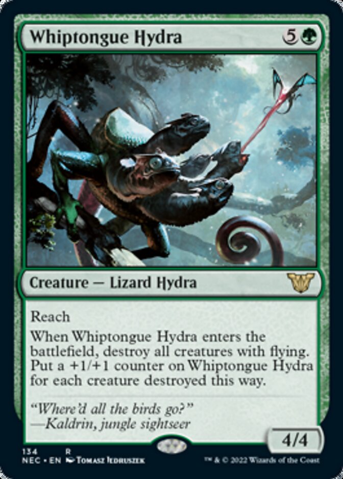 Whiptongue Hydra [Kamigawa: Neon Dynasty Commander] | Gamer Loot