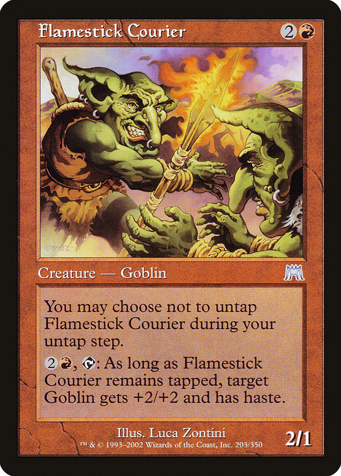 Flamestick Courier [Onslaught] | Gamer Loot