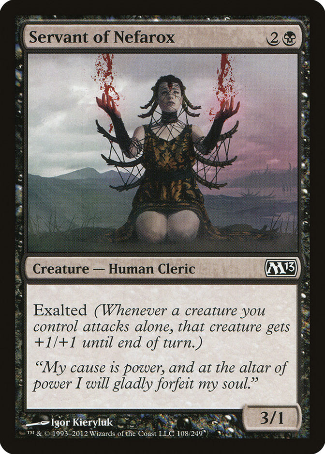 Servant of Nefarox [Magic 2013] | Gamer Loot