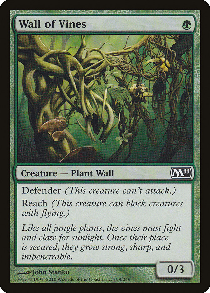 Wall of Vines [Magic 2011] | Gamer Loot