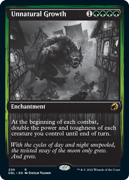 Unnatural Growth [Innistrad: Double Feature] | Gamer Loot