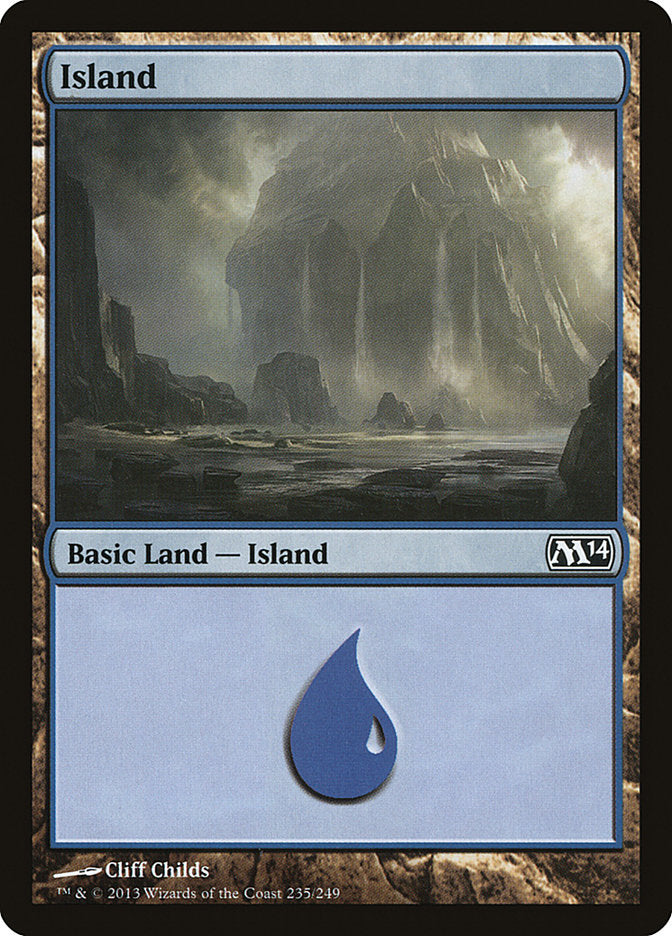 Island (235) [Magic 2014] | Gamer Loot