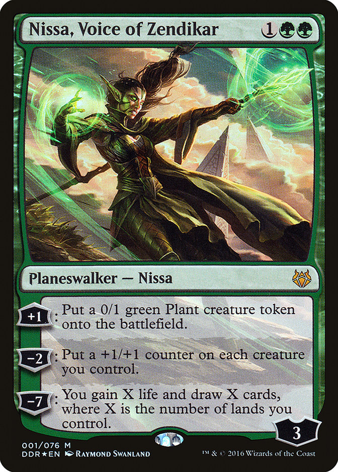 Nissa, Voice of Zendikar [Duel Decks: Nissa vs. Ob Nixilis] | Gamer Loot