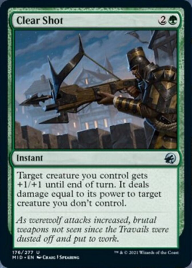 Clear Shot [Innistrad: Midnight Hunt] | Gamer Loot
