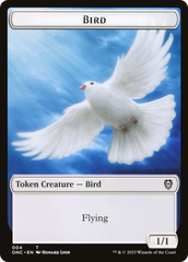 Bird // Cat Double-Sided Token [Phyrexia: All Will Be One Commander Tokens] | Gamer Loot