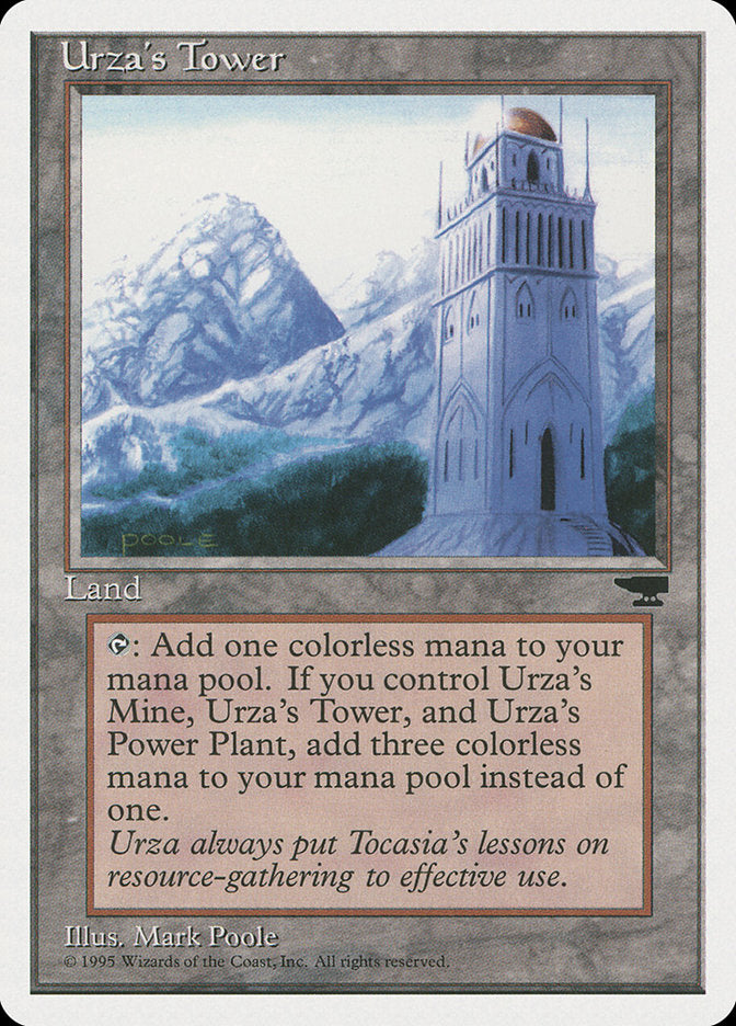 Urza's Tower (Mountains) [Chronicles] | Gamer Loot