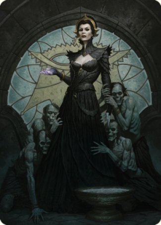 Liliana of the Veil Art Card [Dominaria United Art Series] | Gamer Loot