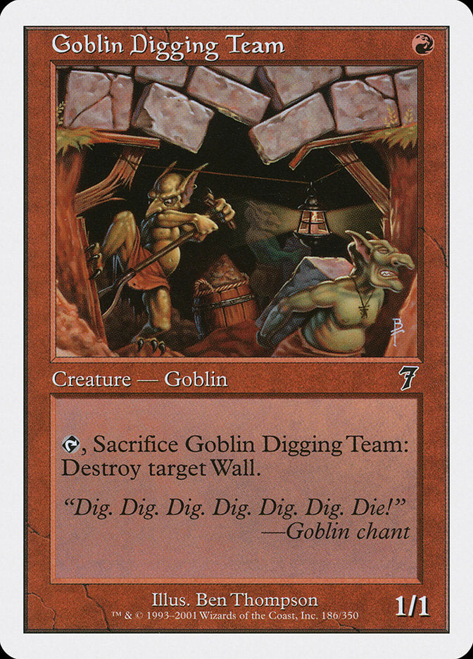 Goblin Digging Team [Seventh Edition] | Gamer Loot