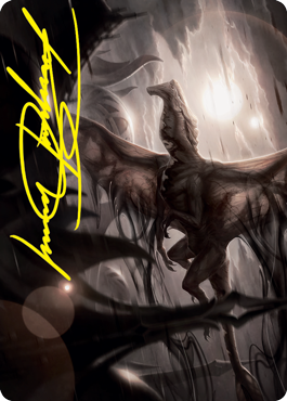 Shadrix Silverquill Art Card (Gold-Stamped Signature) [Strixhaven: School of Mages Art Series] | Gamer Loot
