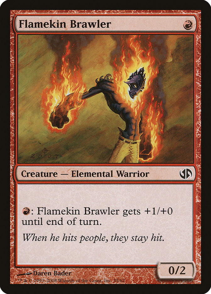 Flamekin Brawler [Duel Decks: Jace vs. Chandra] | Gamer Loot