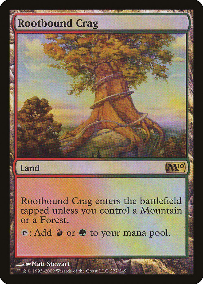 Rootbound Crag [Magic 2010] | Gamer Loot