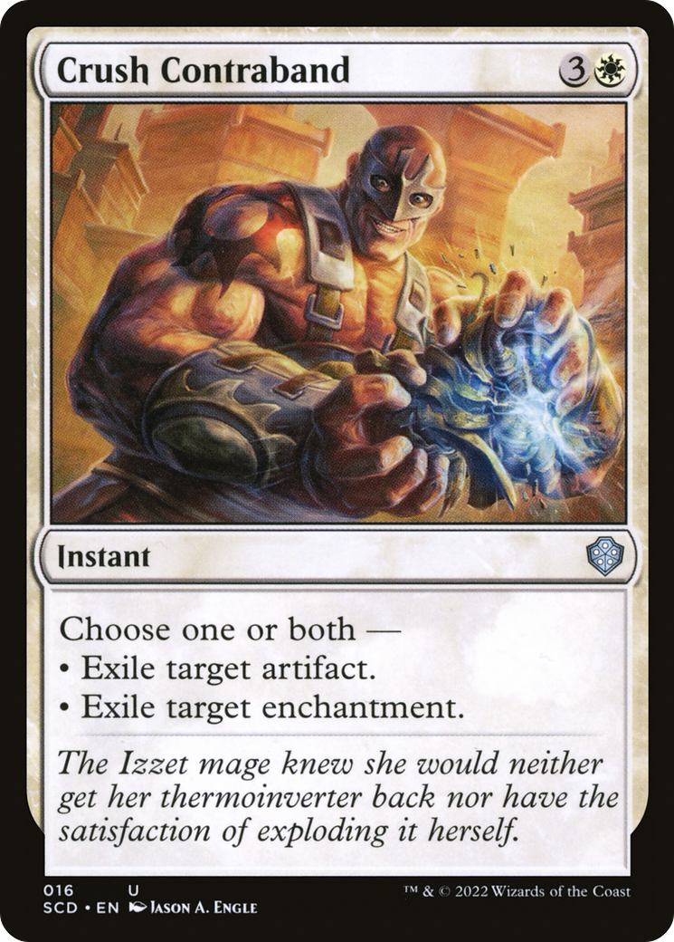 Crush Contraband [Starter Commander Decks] | Gamer Loot