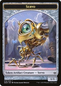 Servo // Dragon Double-sided Token (Challenger 2020) [Unique and Miscellaneous Promos] | Gamer Loot