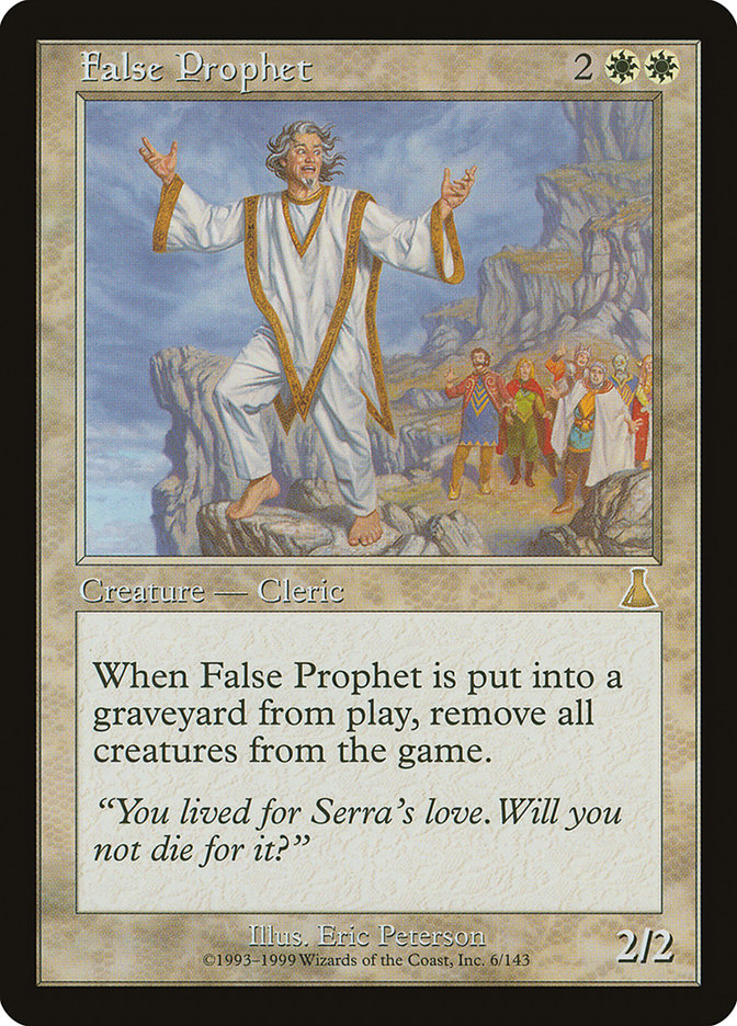False Prophet [Urza's Destiny] | Gamer Loot