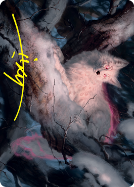 Mila, Crafty Companion Art Card (Gold-Stamped Signature) [Strixhaven: School of Mages Art Series] | Gamer Loot