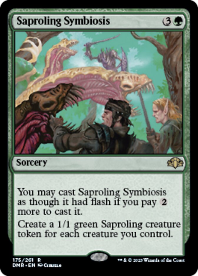 Saproling Symbiosis [Dominaria Remastered] | Gamer Loot