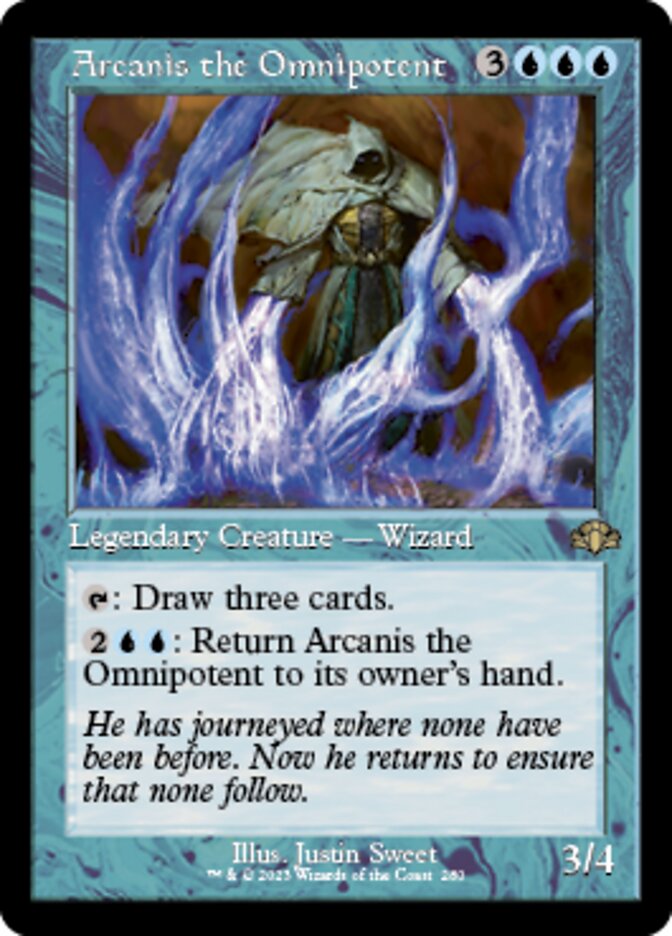 Arcanis the Omnipotent (Retro) [Dominaria Remastered] | Gamer Loot