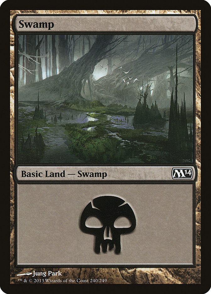 Swamp (240) [Magic 2014] | Gamer Loot