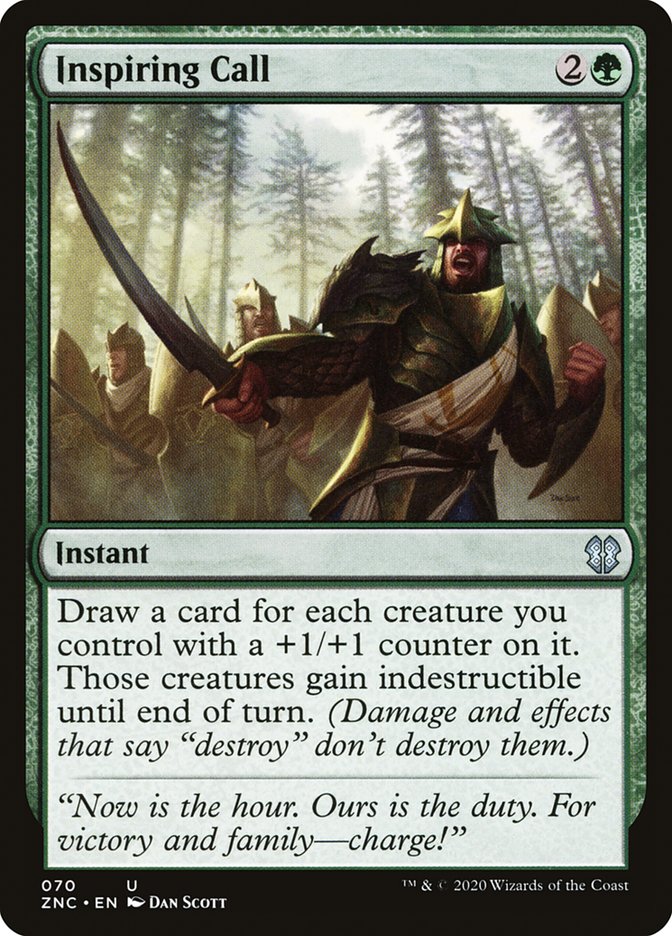 Inspiring Call [Zendikar Rising Commander] | Gamer Loot