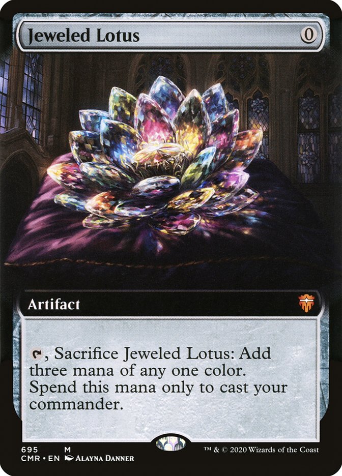 Jeweled Lotus (Extended) [Commander Legends] | Gamer Loot