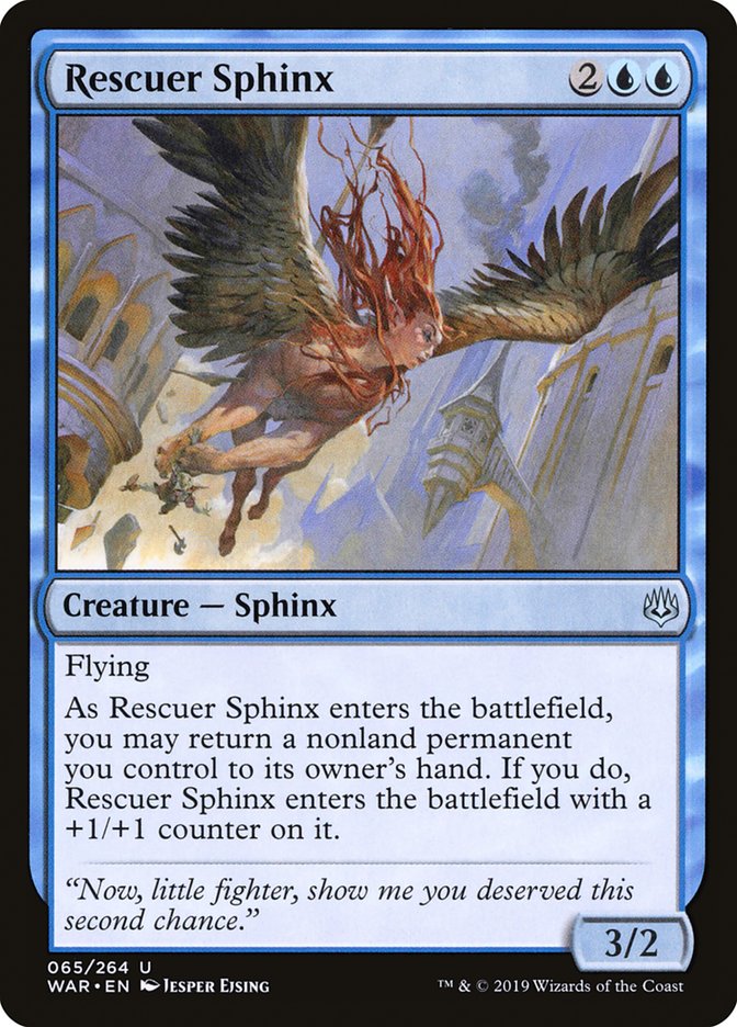 Rescuer Sphinx [War of the Spark] | Gamer Loot