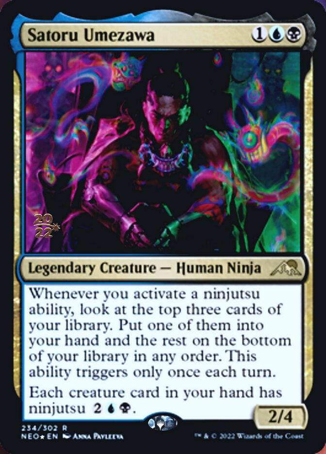 Satoru Umezawa [Kamigawa: Neon Dynasty Prerelease Promos] | Gamer Loot