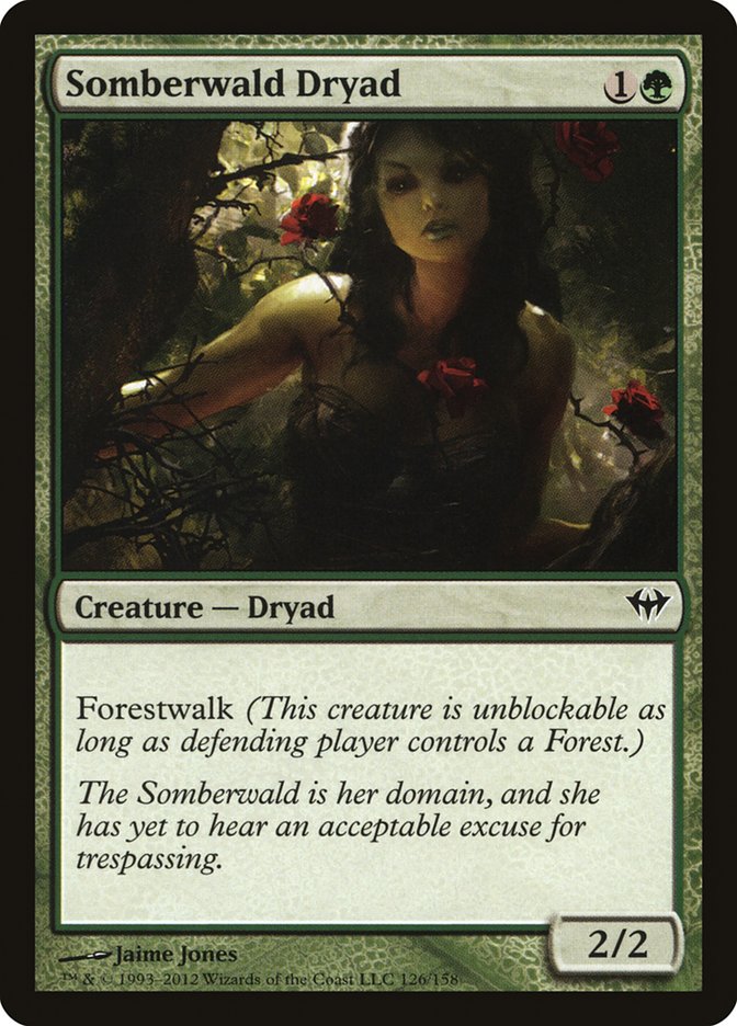 Somberwald Dryad [Dark Ascension] | Gamer Loot