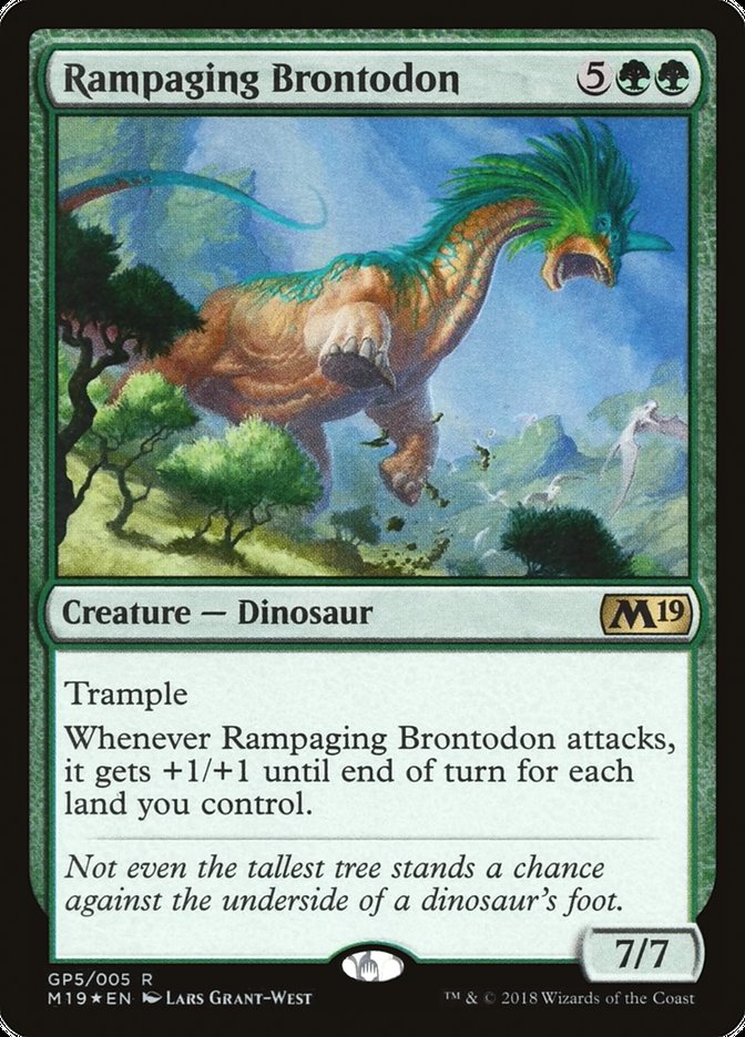 Rampaging Brontodon [M19 Gift Pack] | Gamer Loot