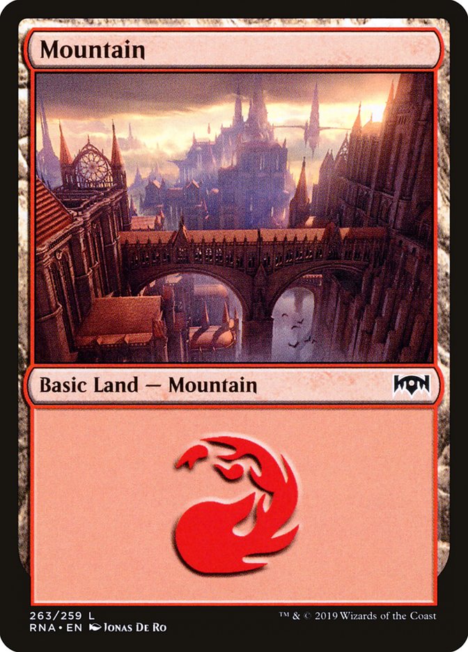 Mountain (263) [Ravnica Allegiance] | Gamer Loot