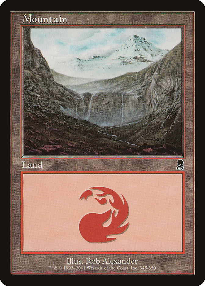 Mountain (345) [Odyssey] | Gamer Loot