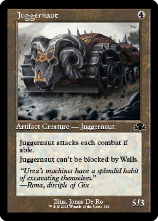 Juggernaut (Retro) [Dominaria Remastered] | Gamer Loot