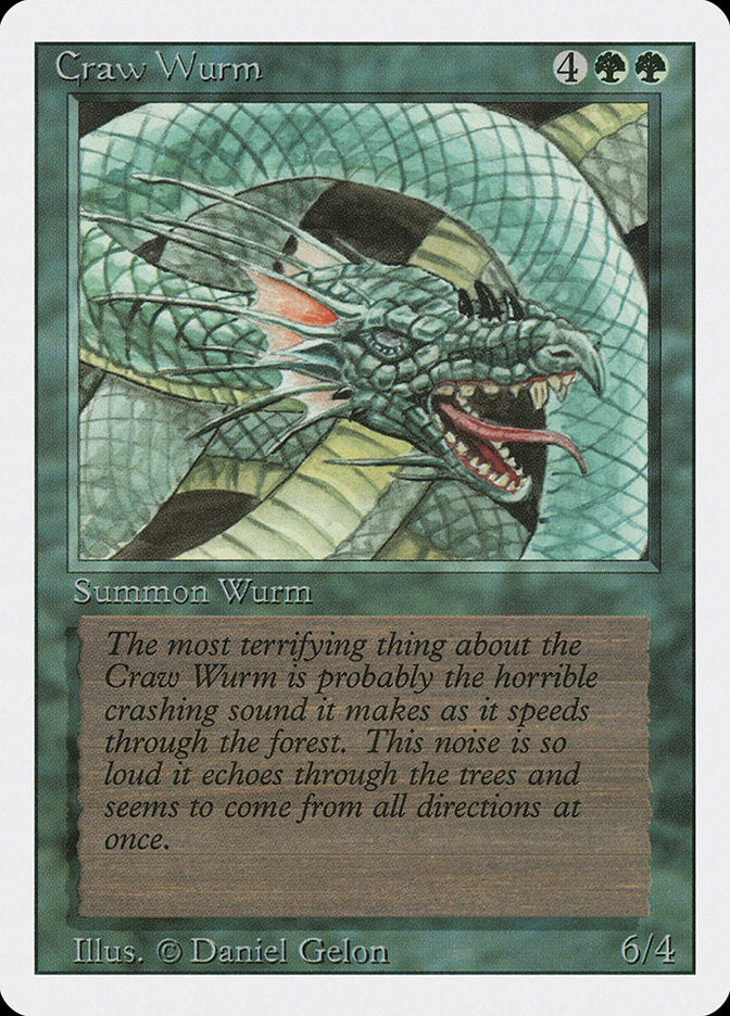 Craw Wurm [Revised Edition] | Gamer Loot