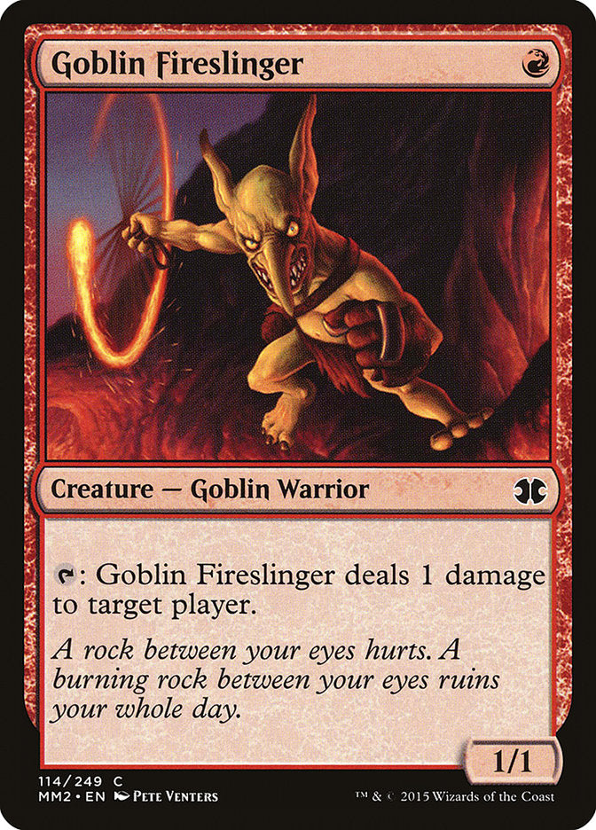 Goblin Fireslinger [Modern Masters 2015] | Gamer Loot