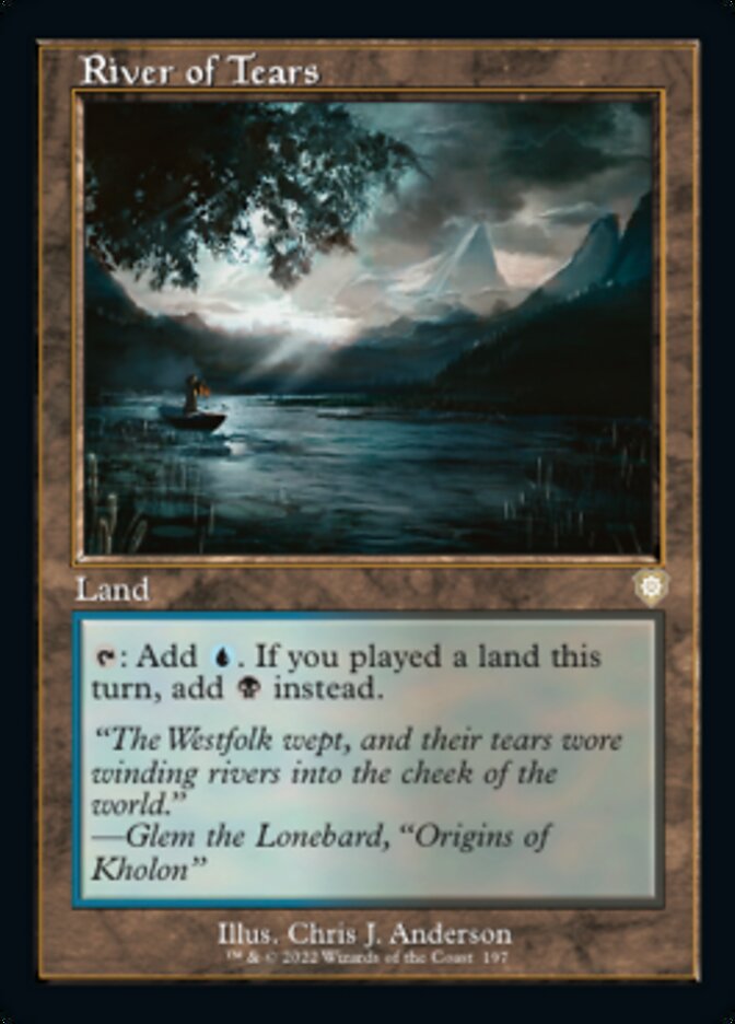 River of Tears (Retro) [The Brothers' War Commander] | Gamer Loot