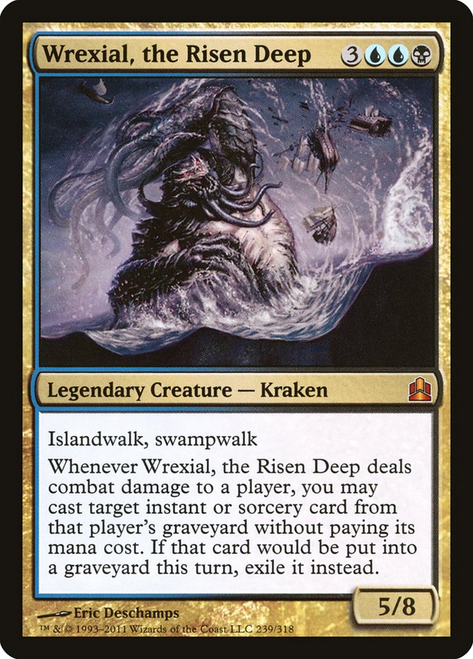 Wrexial, the Risen Deep [Commander 2011] | Gamer Loot