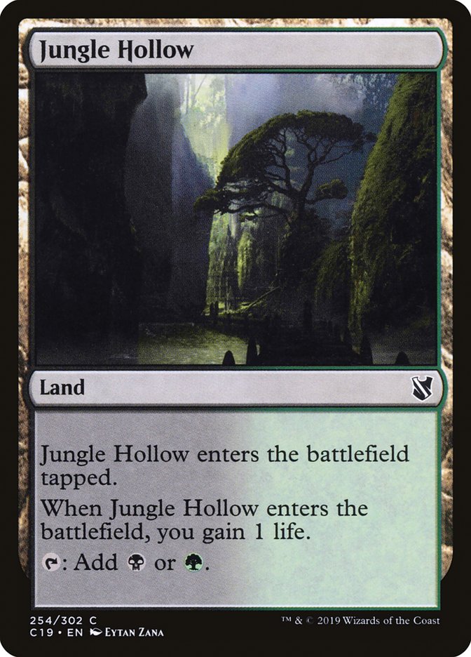 Jungle Hollow [Commander 2019] | Gamer Loot