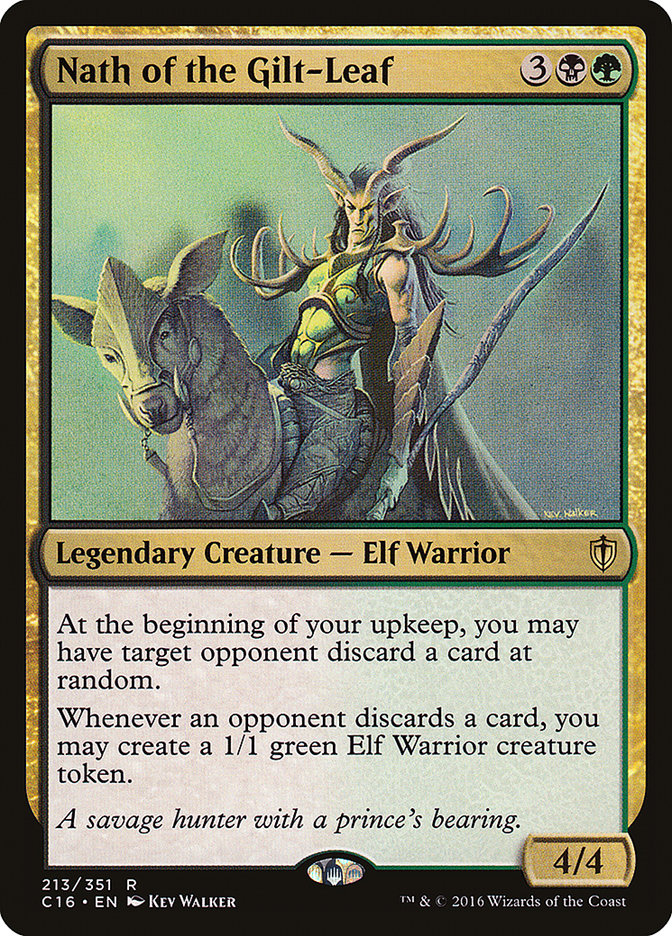 Nath of the Gilt-Leaf [Commander 2016] | Gamer Loot