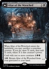 Altar of the Wretched // Wretched Bonemass (Extended Art) [The Lost Caverns of Ixalan Commander] | Gamer Loot