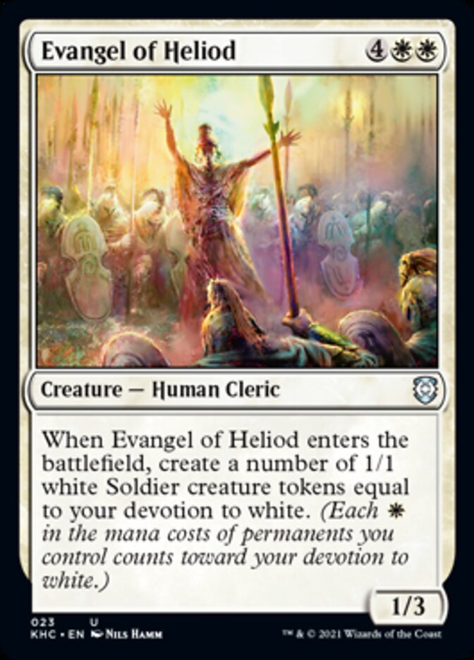 Evangel of Heliod [Kaldheim Commander] | Gamer Loot