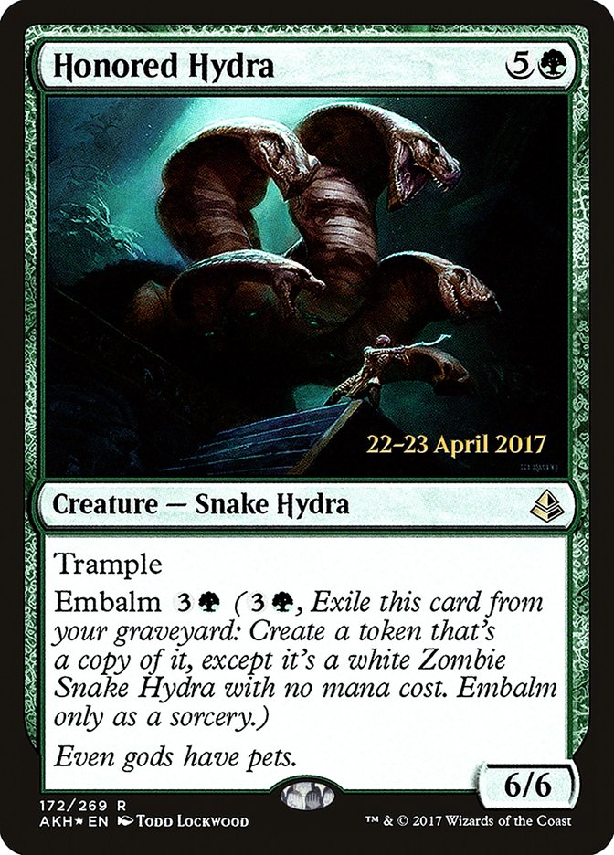 Honored Hydra  [Amonkhet Prerelease Promos] | Gamer Loot