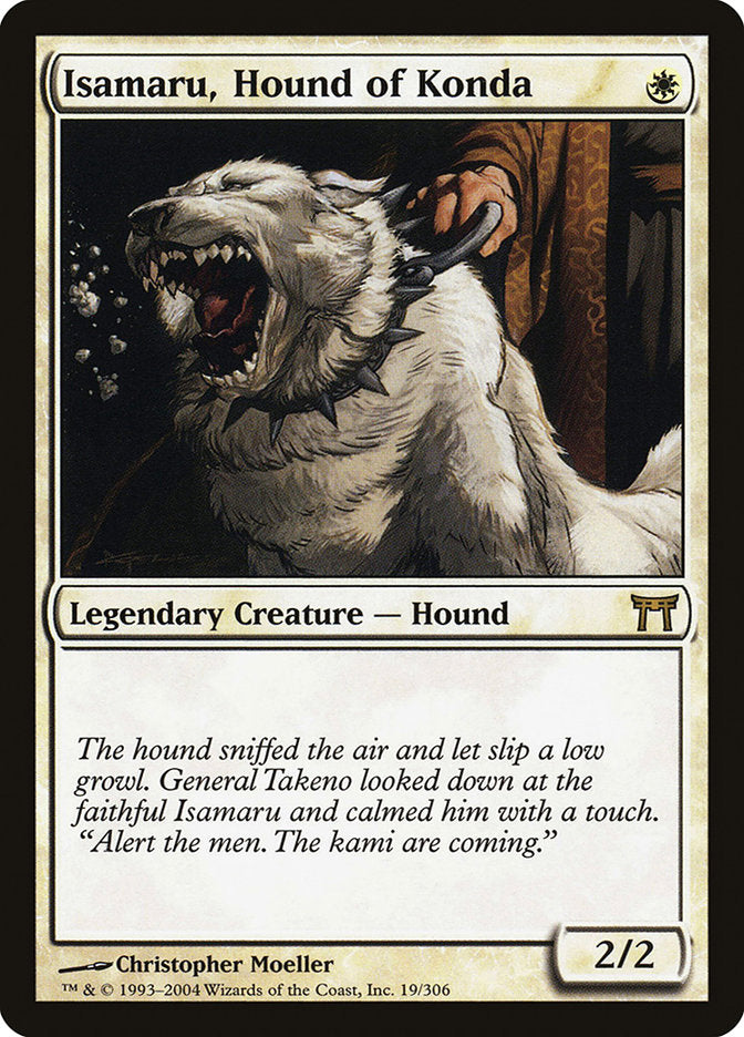 Isamaru, Hound of Konda [Champions of Kamigawa] | Gamer Loot