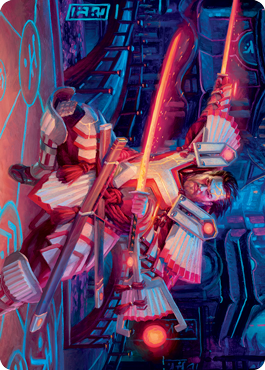 Isshin, Two Heavens as One 1 Art Card [Kamigawa: Neon Dynasty Art Series] | Gamer Loot