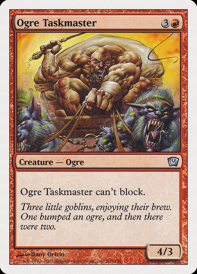 Ogre Taskmaster [Ninth Edition] | Gamer Loot